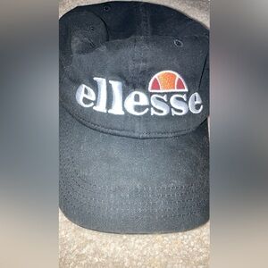 Adjustable Ellesse Cap - Black